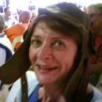 Ron McLeay  in penalty hat.JPG (31561 bytes)