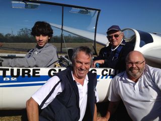 Tim Williams, Lindsay Mitchell, John Clayton and Kevin Rodda.