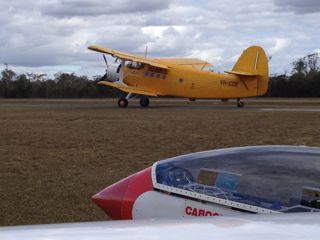 AN2 (VH-CCE) manufactured in Poland under license to the Russian Antanov company ... is this the biggest single engine biplane in the world?