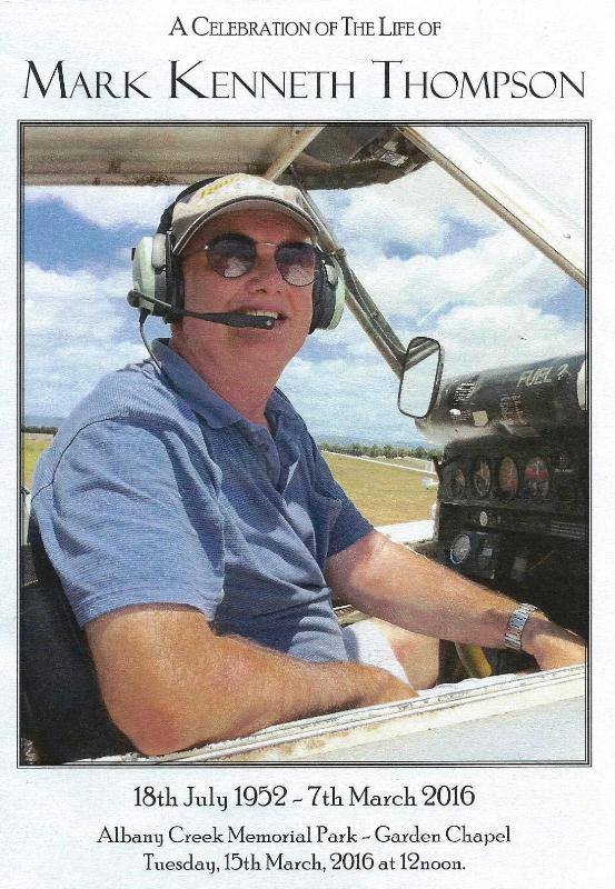 Mark Thompson Racing1993 25Mar16 Mark Thompson's final glide